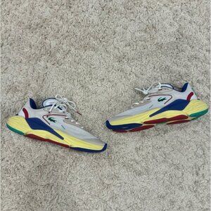 Lacoste Aceshot — White/Blue Men’s US 10.5